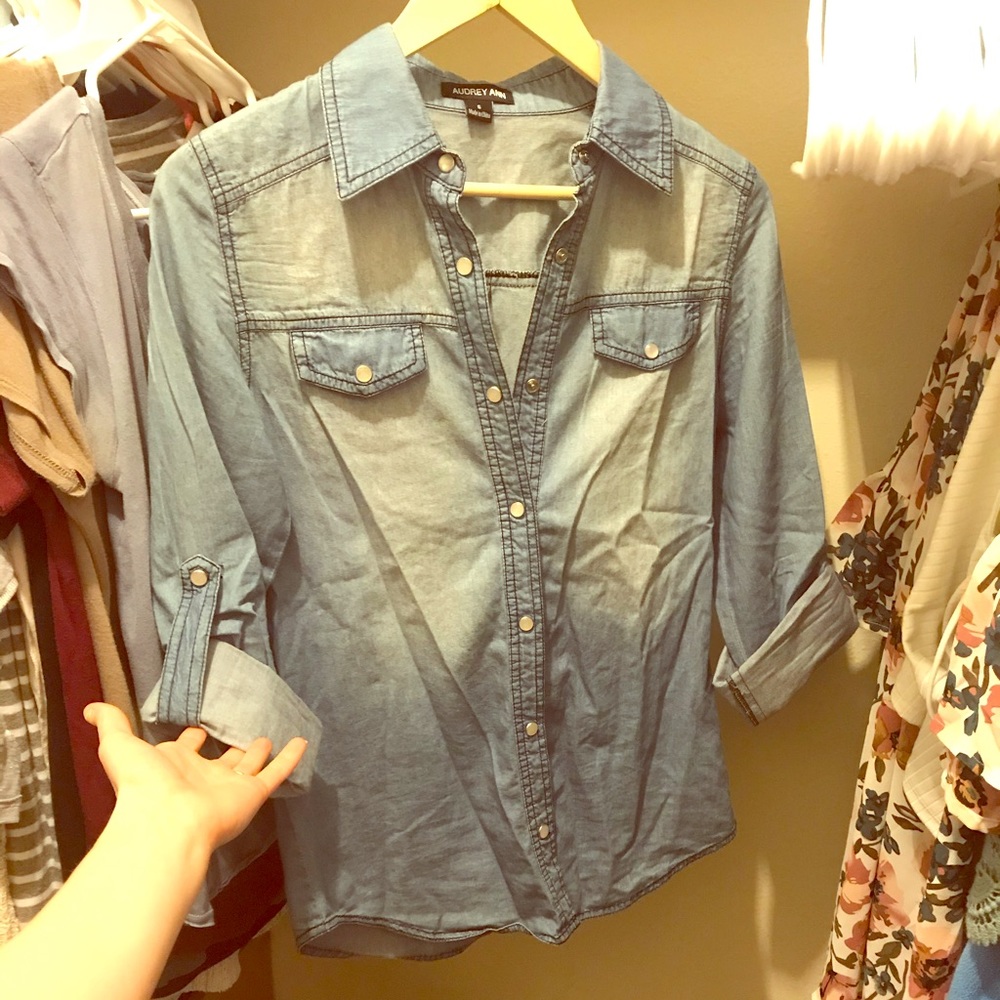 Denim shirt❣️